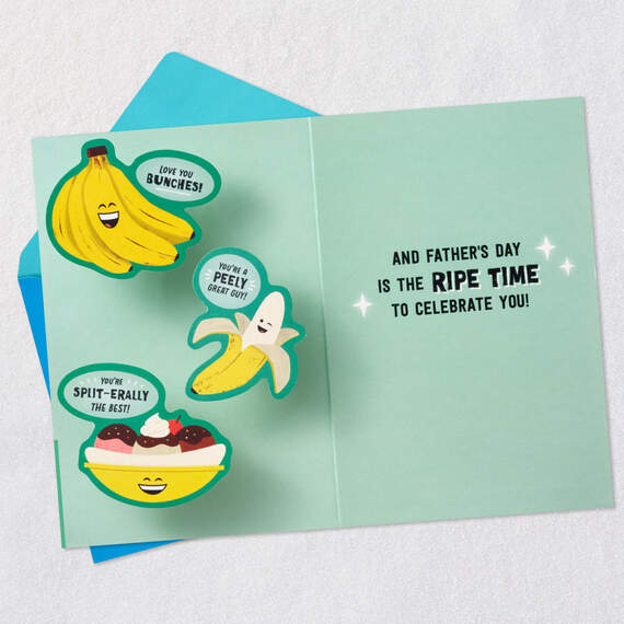 Totally Bananas Funny Pop-Up Father's Day Card for Dad, , large image number 3