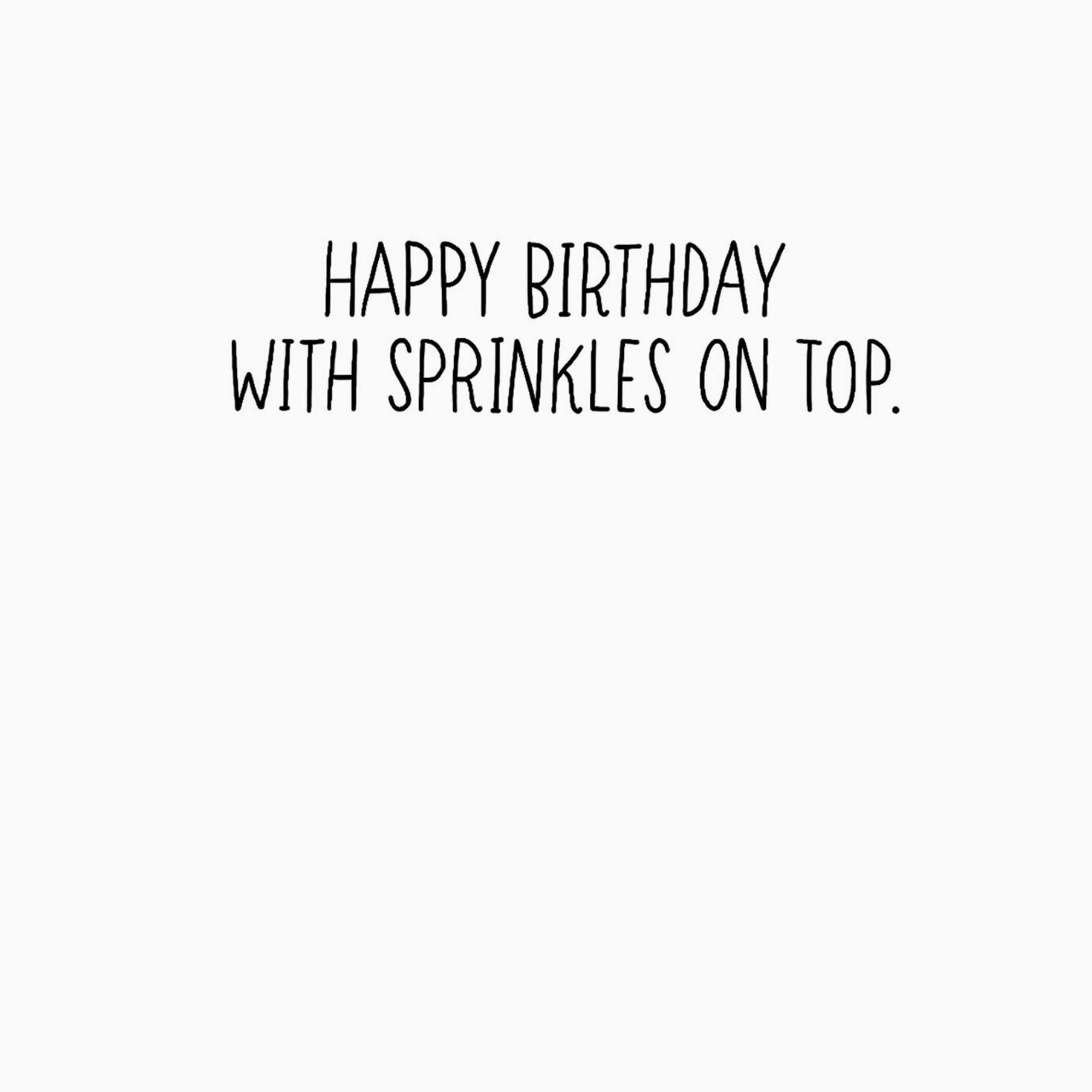 Rows of Sprinkled Donuts Birthday Card Sentiment image number 2