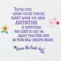 Disney The Little Mermaid Dreams Begin Today Birthday Card for Her, , large image number 2