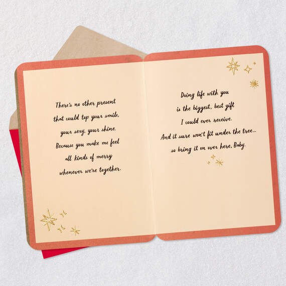 All I Want for Christmas Is You Romantic Christmas Card, , large image number 4