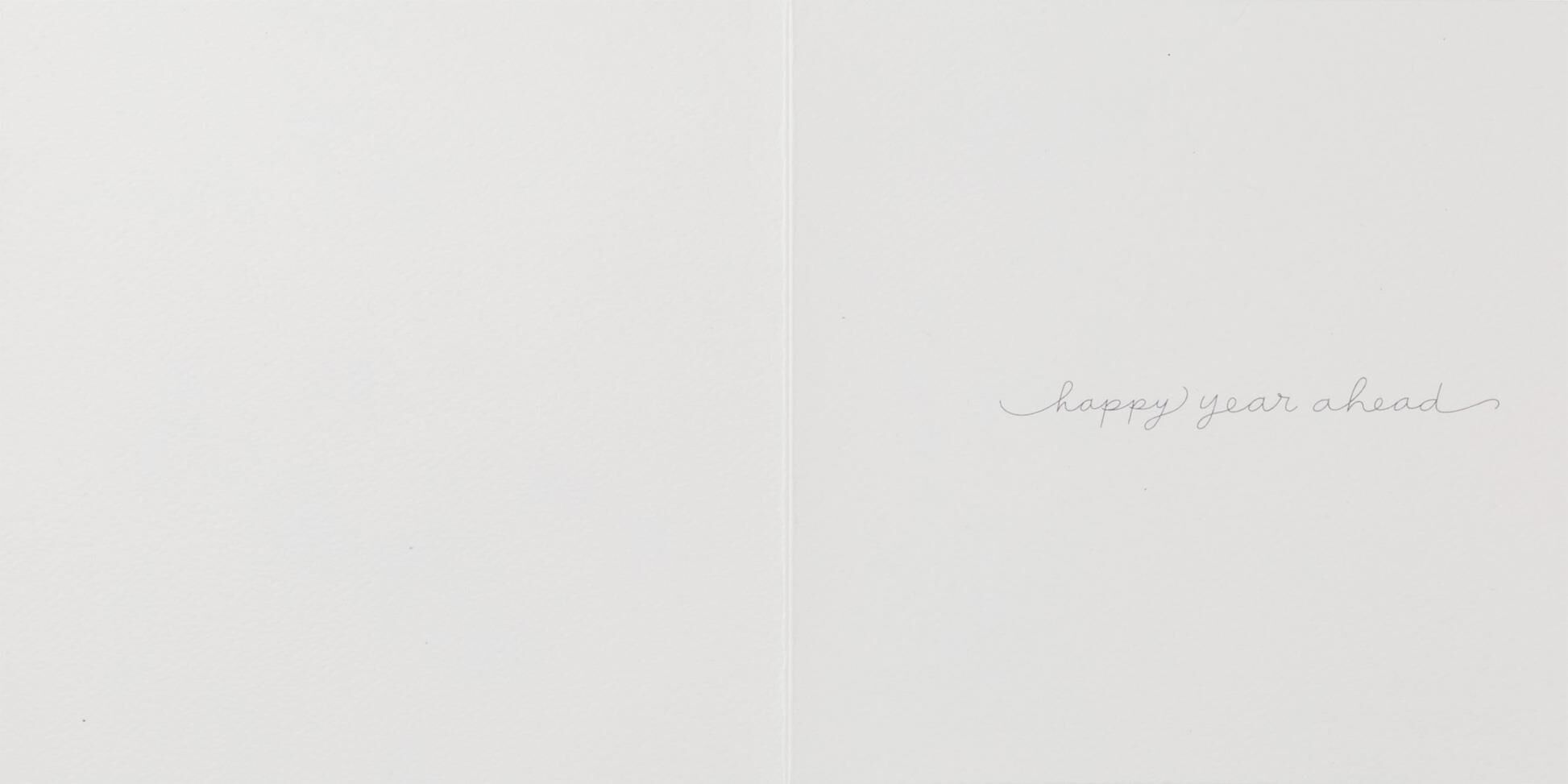 Happy Year Ahead Birthday Card