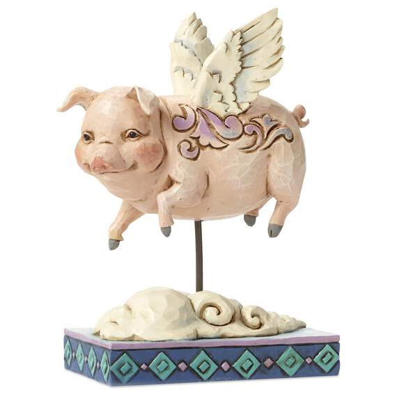 Jim Shore® When Pigs Fly Figurine, , large image number 1