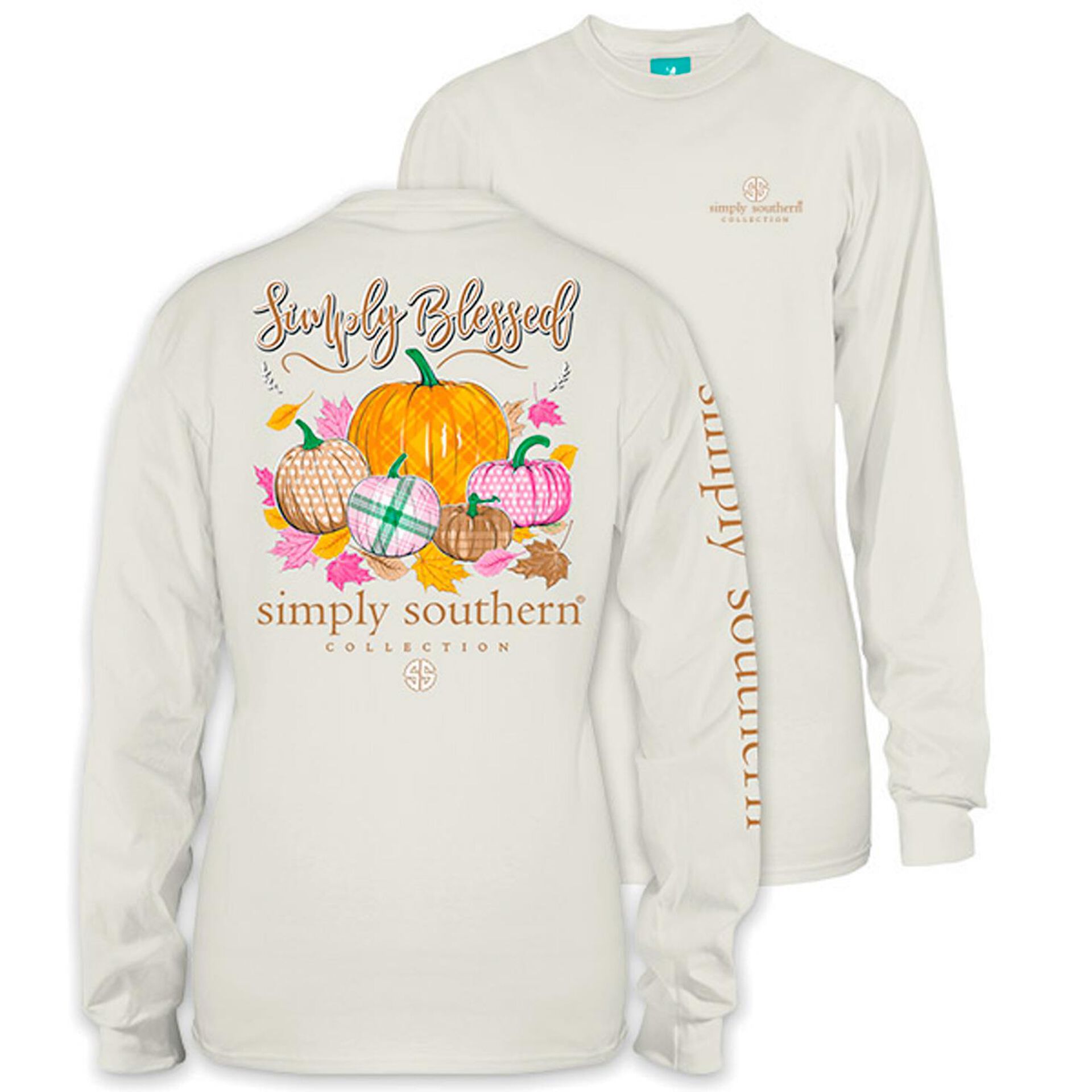 Simply Southern Women S Simply Blessed Long Sleeve T Shirt Clothing Hallmark