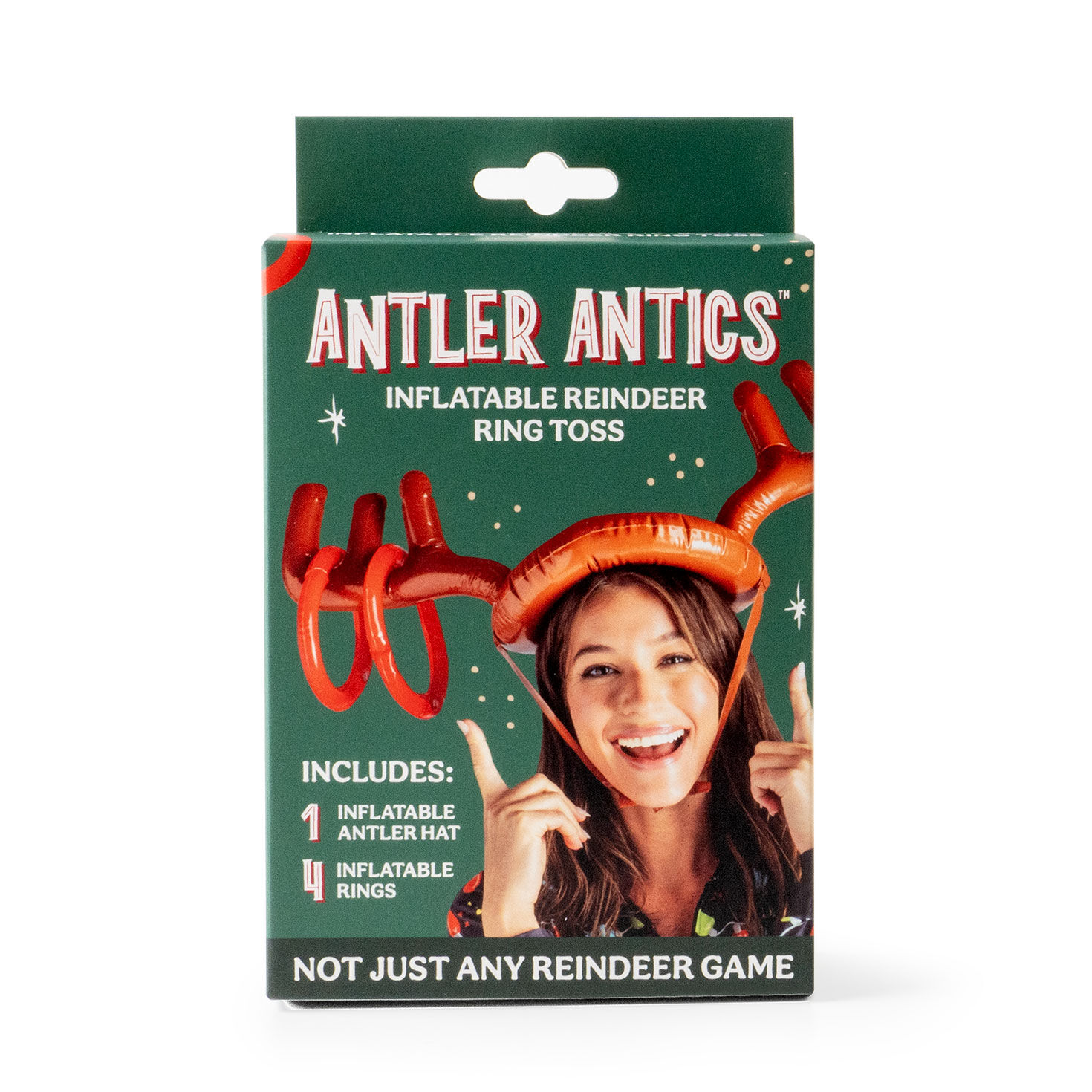Antler Antics Inflatable Reindeer Ring Toss Game for only USD 8.99 | Hallmark