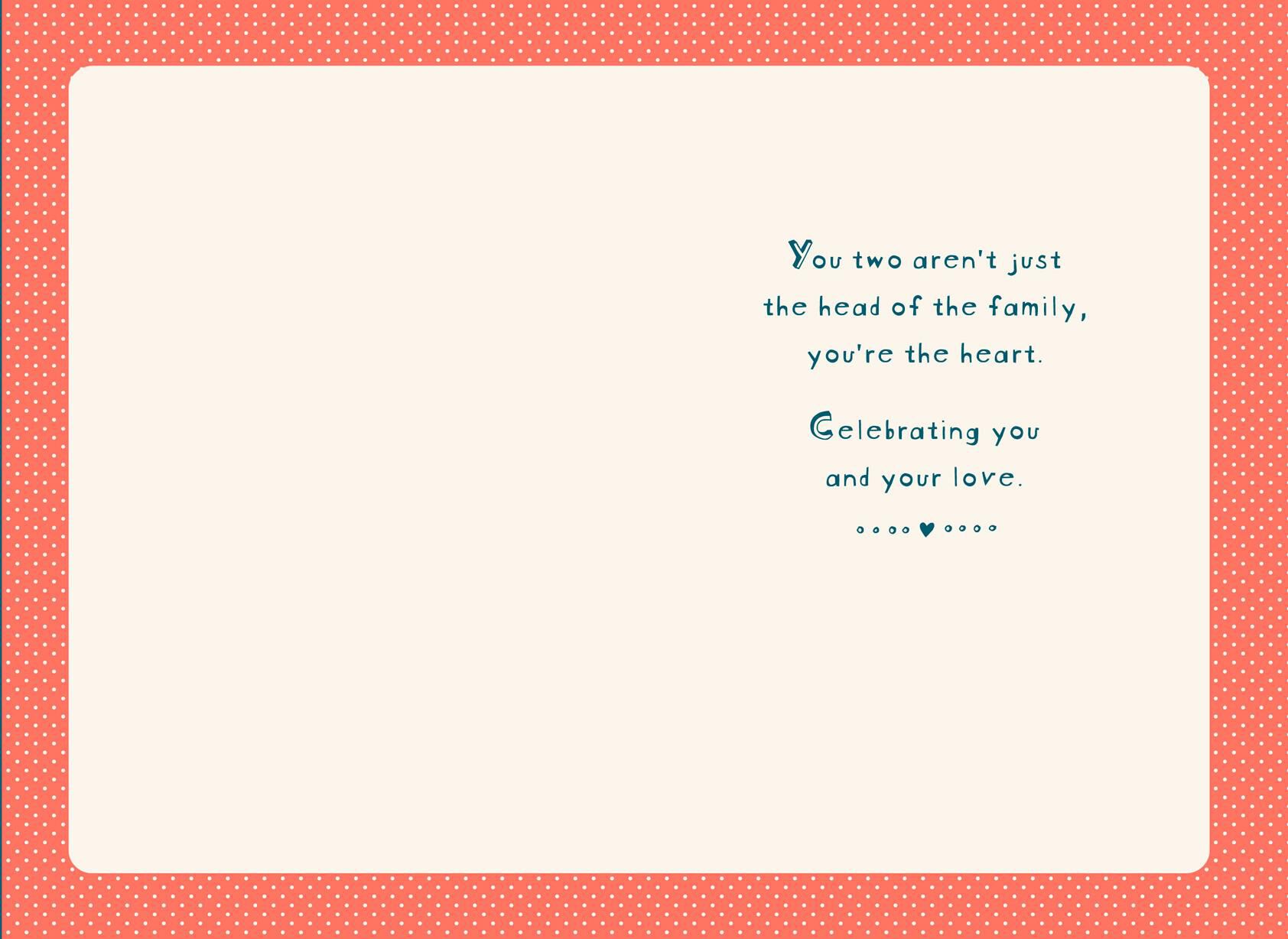 Celebrating Your Love Anniversary Card for Parents