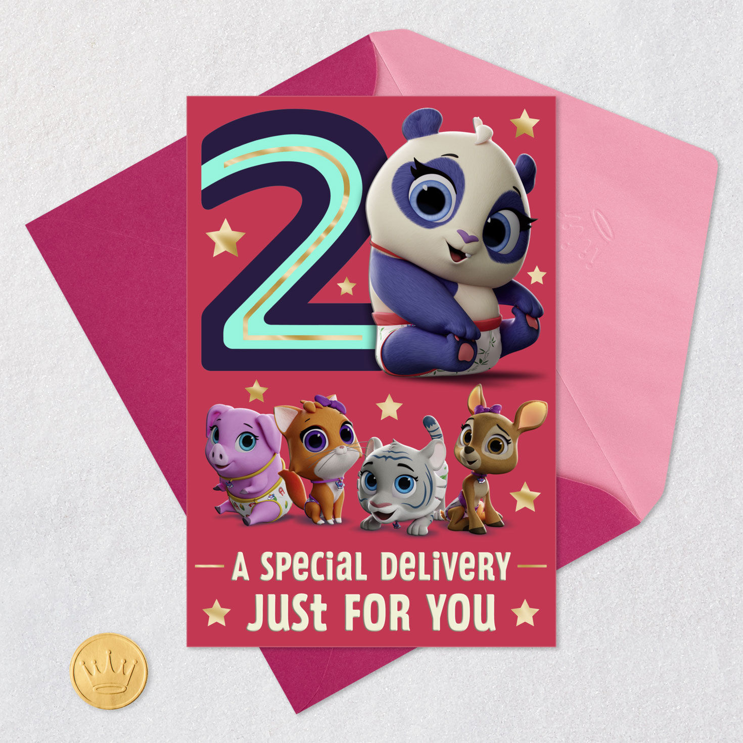 Disney Junior T.O.T.S. Loads of Love 2nd Birthday Card, , large image number 5