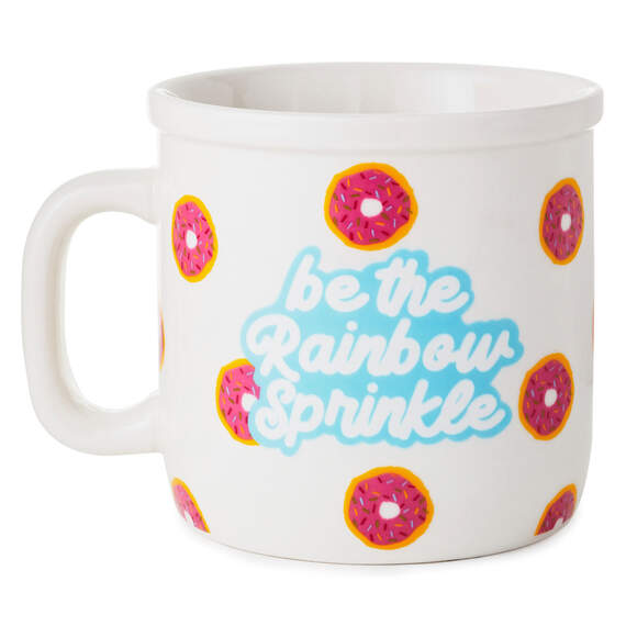 Be the Rainbow Sprinkle Ceramic Mug, 15 oz., , large image number 1