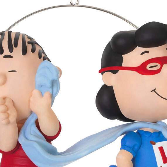 The Peanuts® Gang Super Lucy and Linus Ornament, , large image number 5