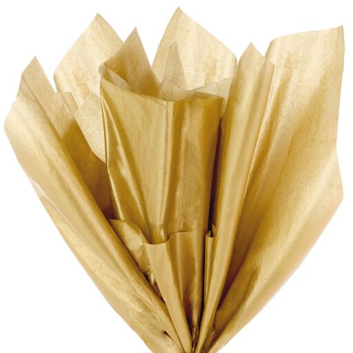 Gold Tissue Paper, 5 sheets, 