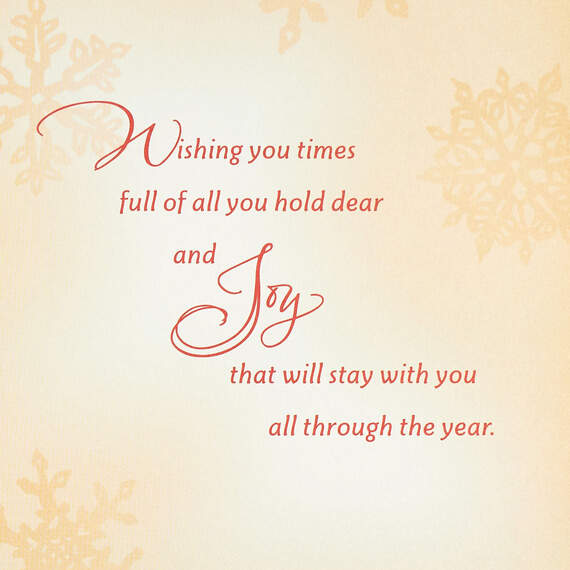 Thomas Kinkade Love and Joy Christmas Card, , large image number 3