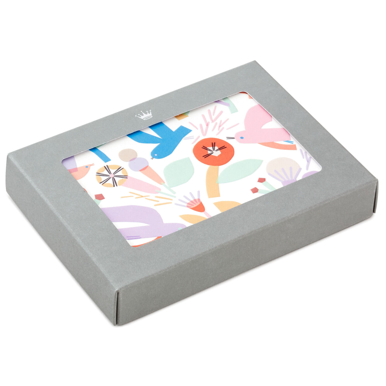 Birds and Blooms Boxed Blank Note Cards Multipack, Pack of 10