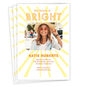 Future Is Bright Sun Rays Graduation Invitation, , large image number 1