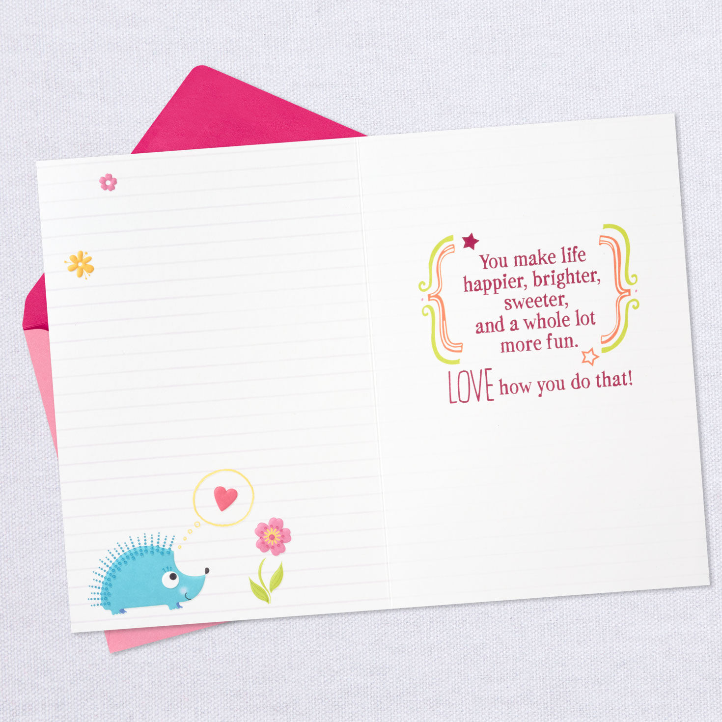 Happier, Brighter and Sweeter Birthday Card for Granddaughter for only USD 3.99 | Hallmark