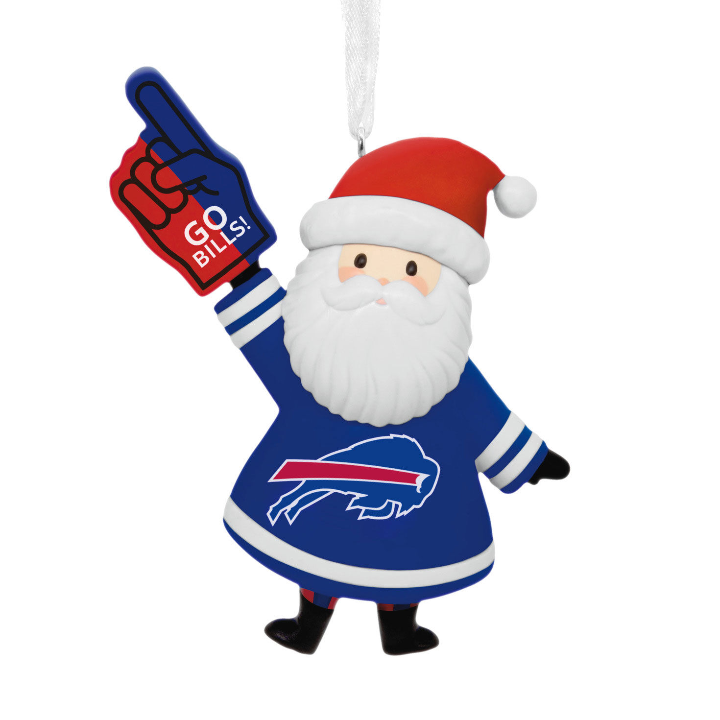 NFL Buffalo Bills Santa Fan Hallmark Ornament