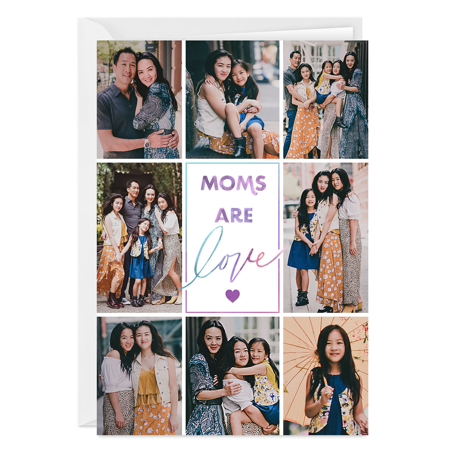 Personalized Photo Collage Moms Are Love Photo Card for only USD 4.99 | Hallmark