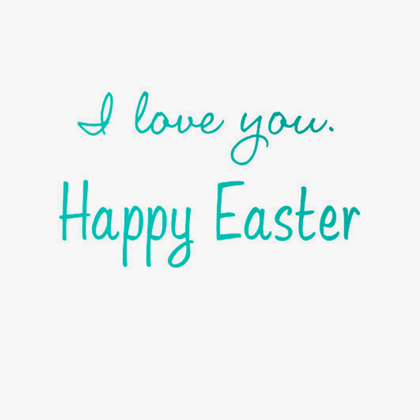 Just to Say I Love You Romantic Easter Card for only USD 4.99 | Hallmark