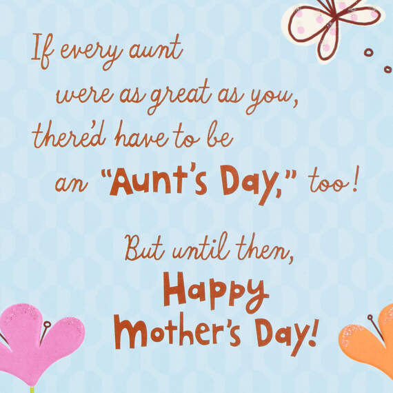 You're a Great Aunt Mother's Day Card, , large image number 2