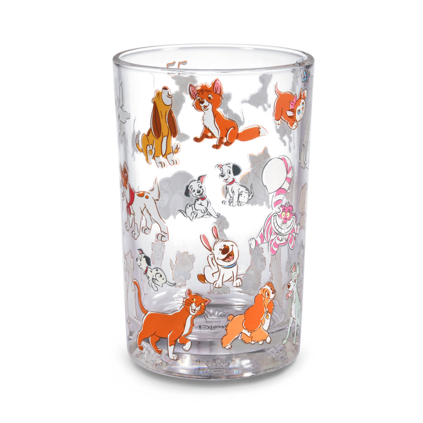 Disney Cats and Dogs Collectible Drinking Glass, 13.5 oz.