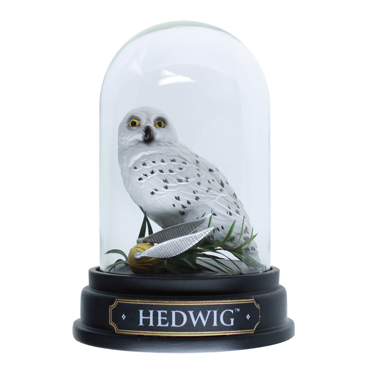 Wizarding World Hedwig Curiosity Cloche Mini Figurine, 3.7", , large image number 1