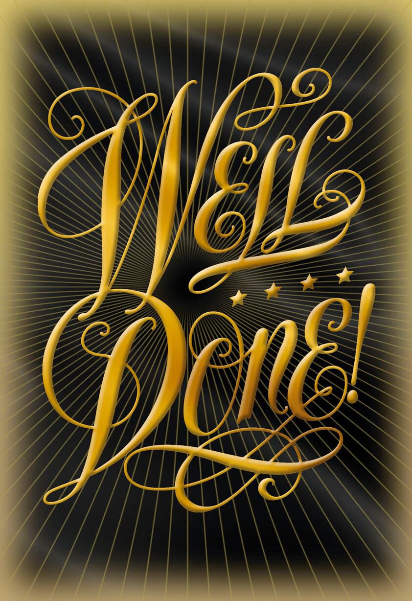 Well Done Blank Congratulations Card - Greeting Cards - Hallmark