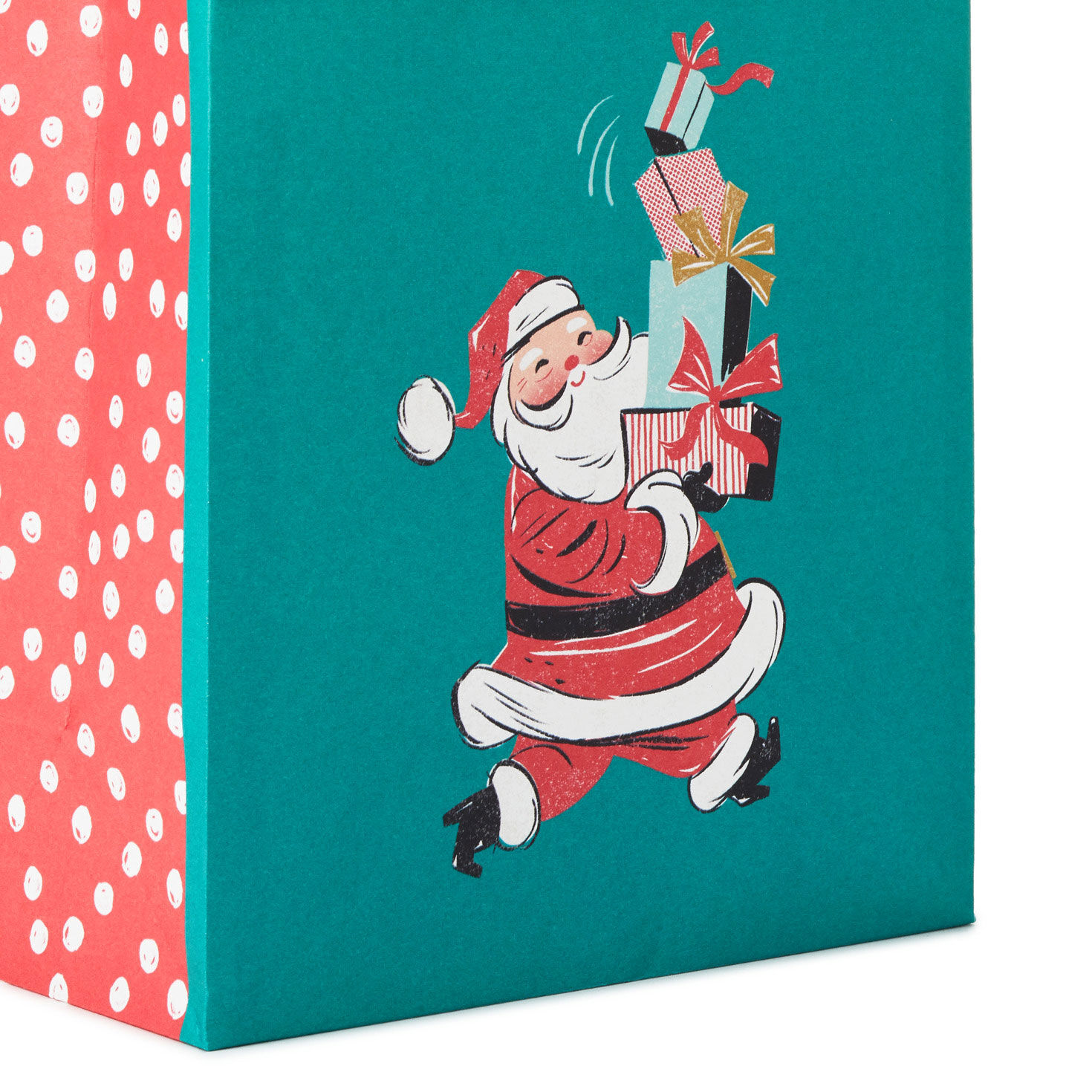 6.5" Vintage Charm 6-Pack Assortment Small Christmas Gift Bags, , large image number 5