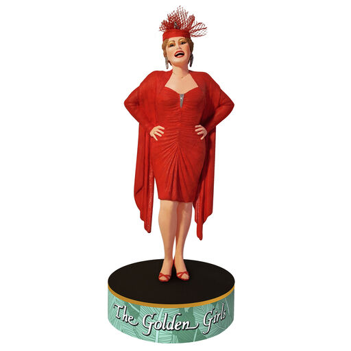 The Golden Girls Blanche Devereaux Ornament With Sound, 