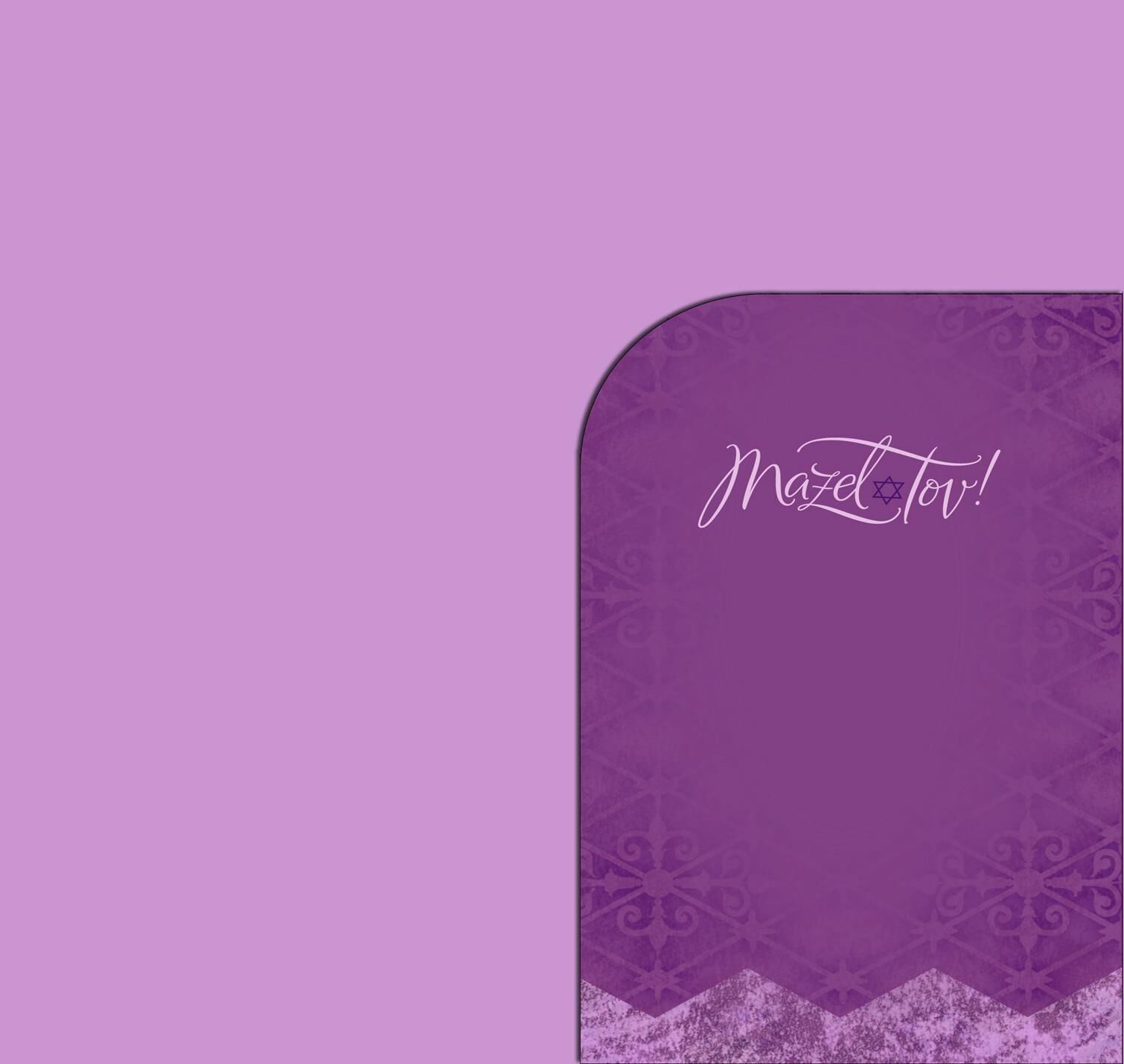 Celebrating You Bat Mitzvah Money Holder Card