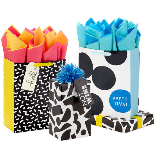 Graphic Glam Gift Wrap Collection, 
