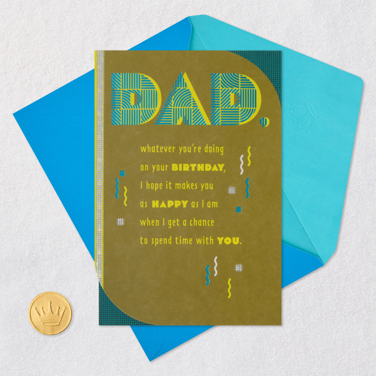 You're Both a Great Dad and a Friend Birthday Card, , large image number 5