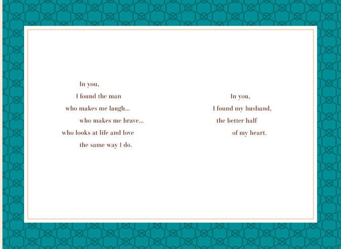 I Found My Better Half Love Card