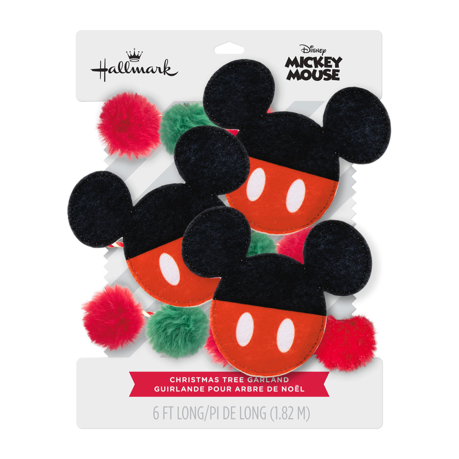 Mickey Ears Christmas Garland  image number 5