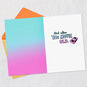 Retro '80s Movie 40th Birthday Card Open card with envelope image number 3