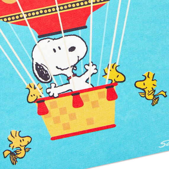 Snoopy Hot Air Balloon Boxed Thank-You Notes, Pack of 12, , large image number 4