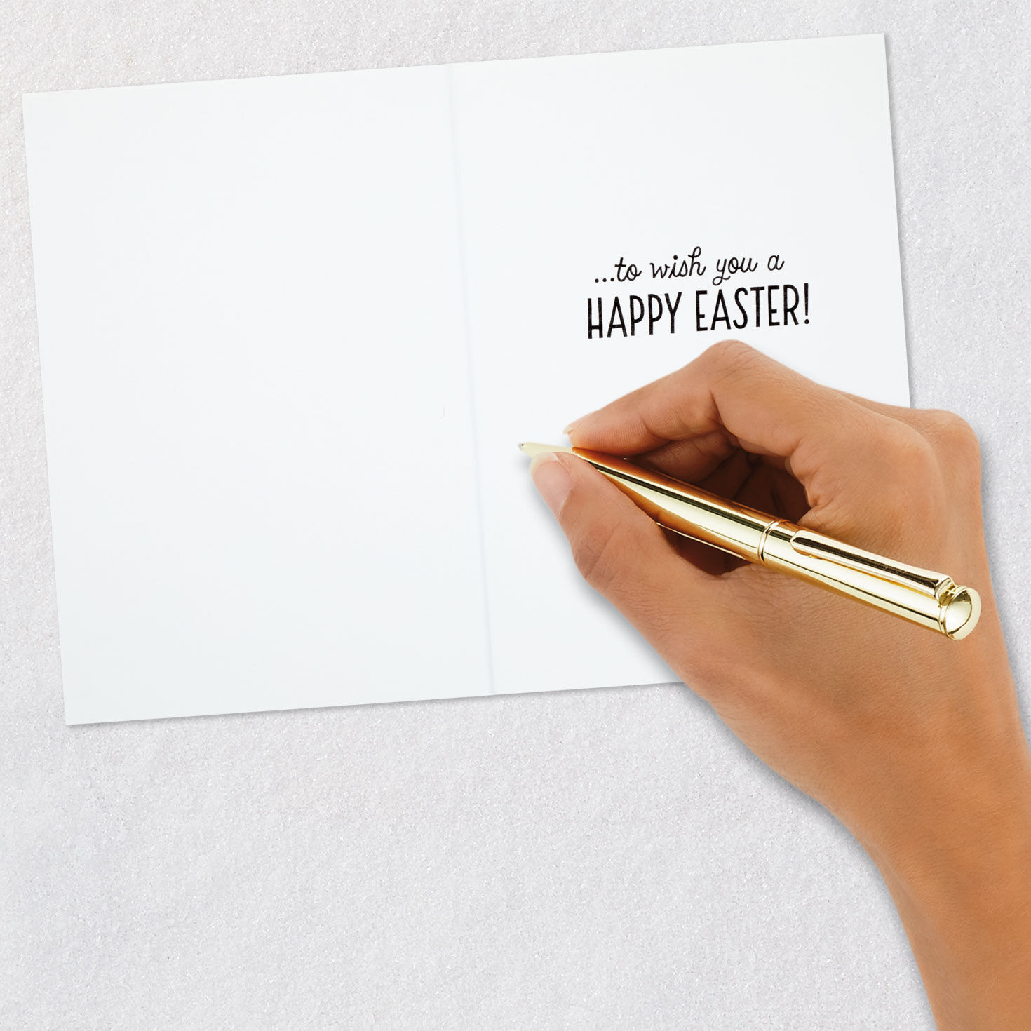 Peeping Chicks and Eggs Easter Cards Pack signing card image number 5