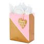 9.6" Pink and Gold Medium Mother's Day Gift Bag With Tissue, , large image number 5