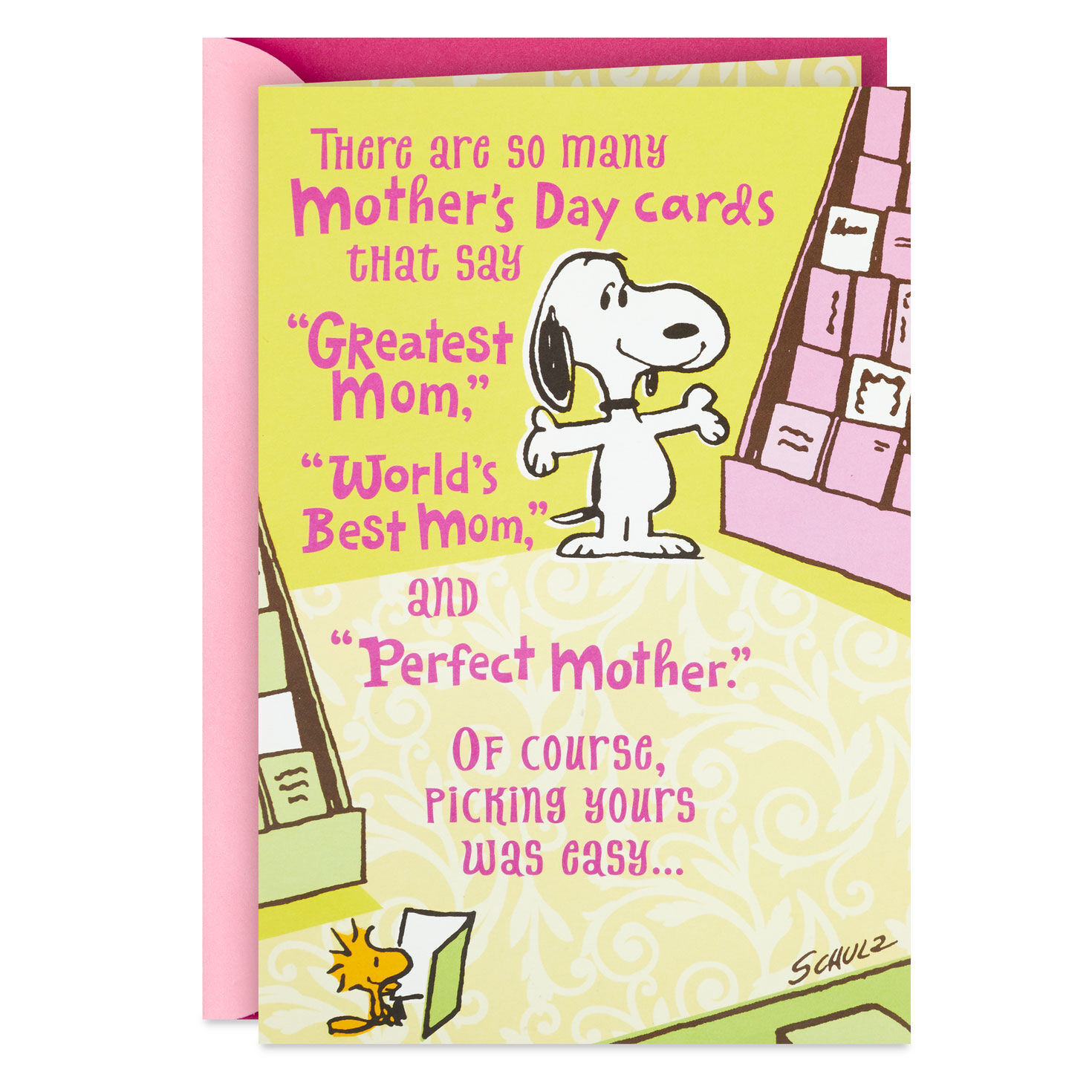 Peanuts® Snoopy Shopping Funny Mother's Day Card With Mini Cards
