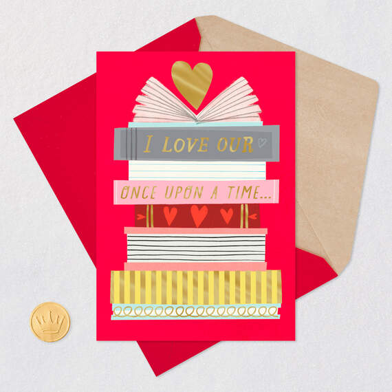 Love Our Story Video Greeting Valentine's Day Card, , large image number 7