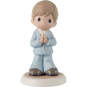 Precious Moments Blessings On Your First Communion Brunette Boy Figurine, 5.3", , large image number 1