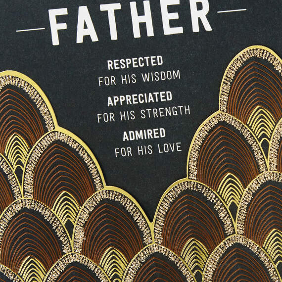 Respected, Appreciated and Admired Birthday Card for Father, , large image number 4