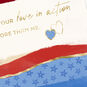 Red, White & Blue Love Card for Veteran Card Front Detail image number 5