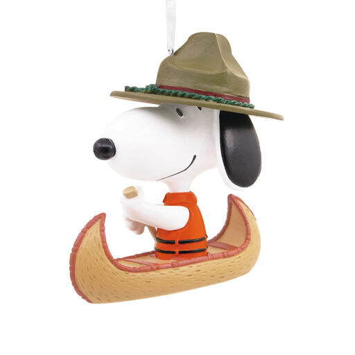 Peanuts® Snoopy in Canoe Hallmark Ornament, 