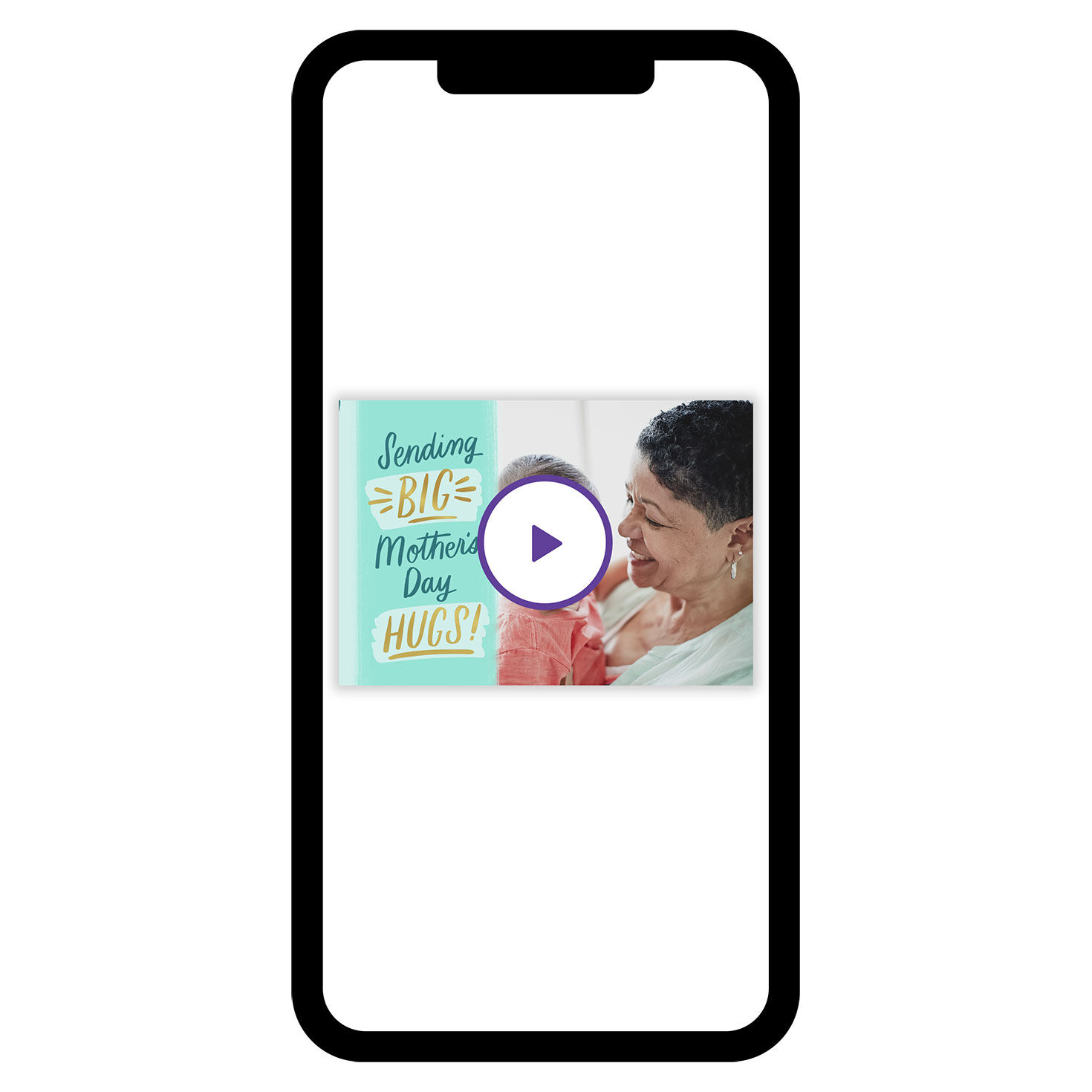 Sending Big Hugs Mother’s Day eCard