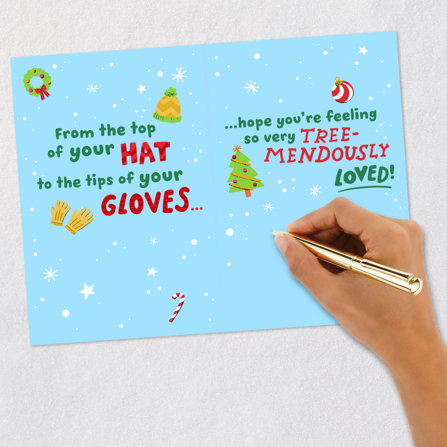 Tree-Mendously Loved Christmas Card for Kids for only USD 2.00 | Hallmark