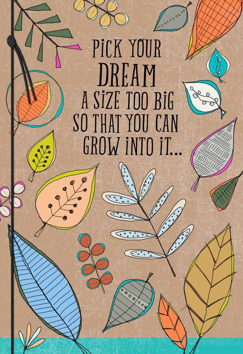 Grow Into Your Dreams Graduation Card