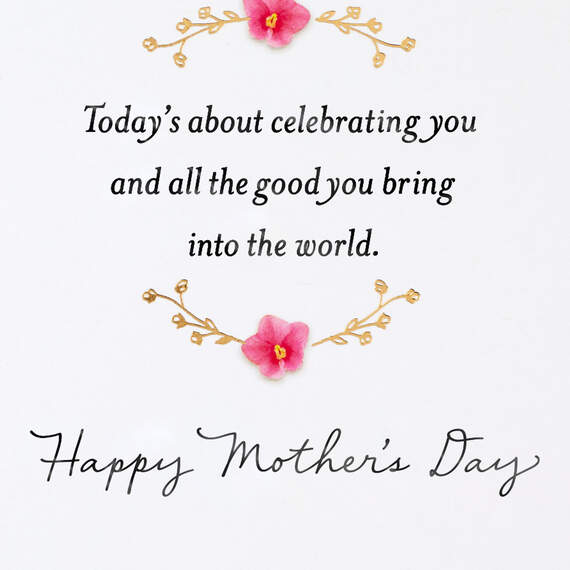 Celebrating You Mother's Day Card for Someone Special, , large image number 2
