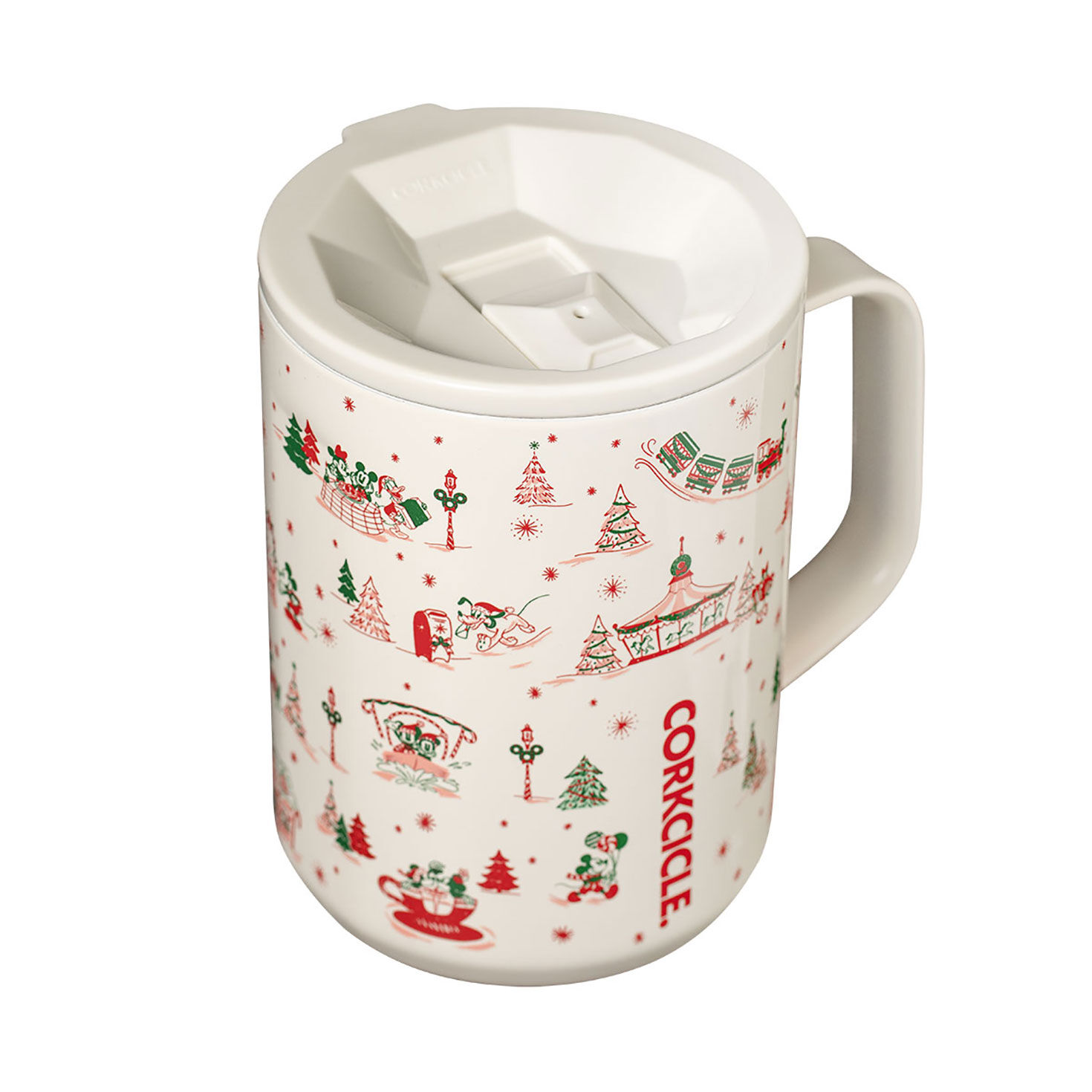 Pink Green Disney Hallmark Movie Mug upclose detail image number 4