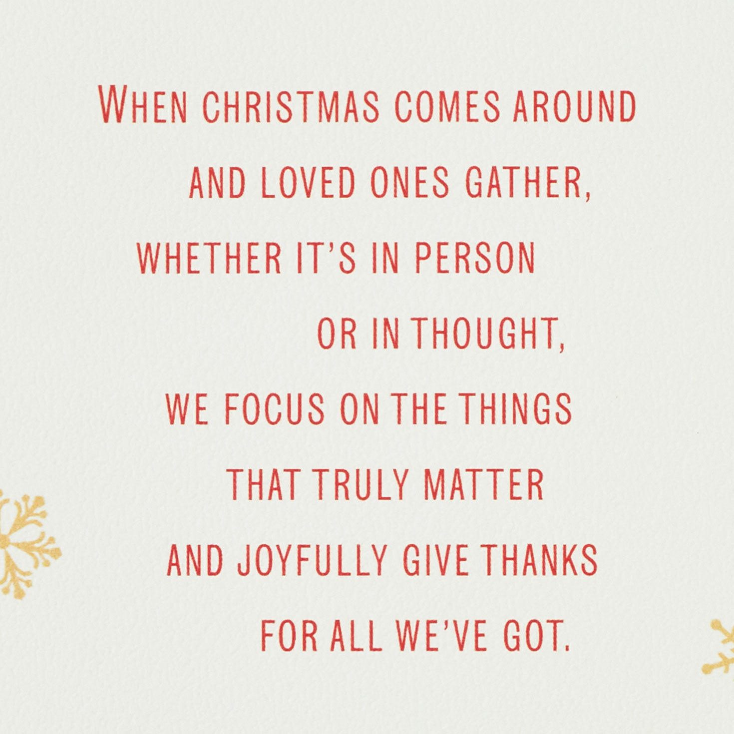 Giving Thanks for Each of You Christmas Card for Both, , large image number 2