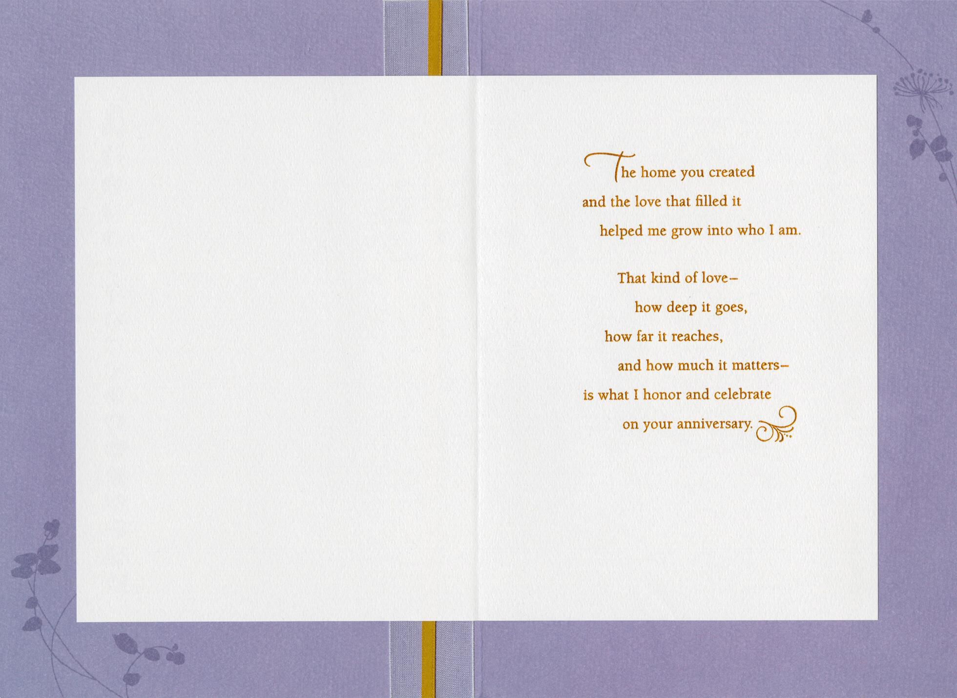 Celebrating Both of You Anniversary Card for Parents