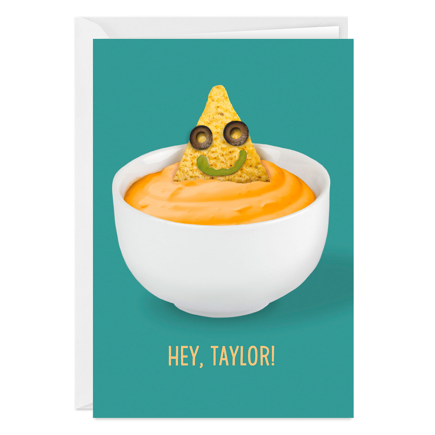 Nacho Funny Custom Birthday Card