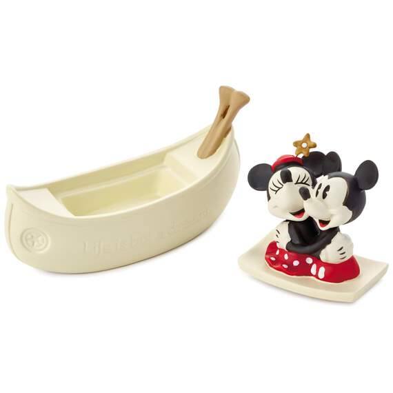 Mickey and Minnie in Boat Porcelain Trinket Box, , large image number 5